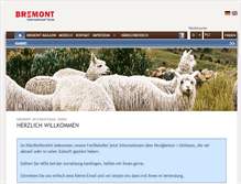 Tablet Screenshot of bremont.de